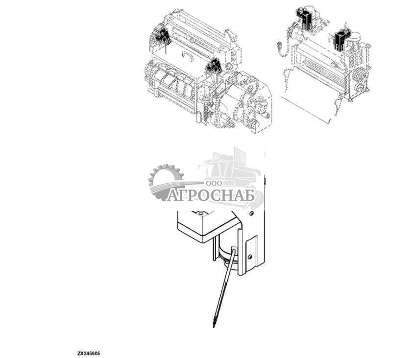 KERNEL PROCESSOR AND STATIONARY KNIFE ADJUSTMENT MOTOR 